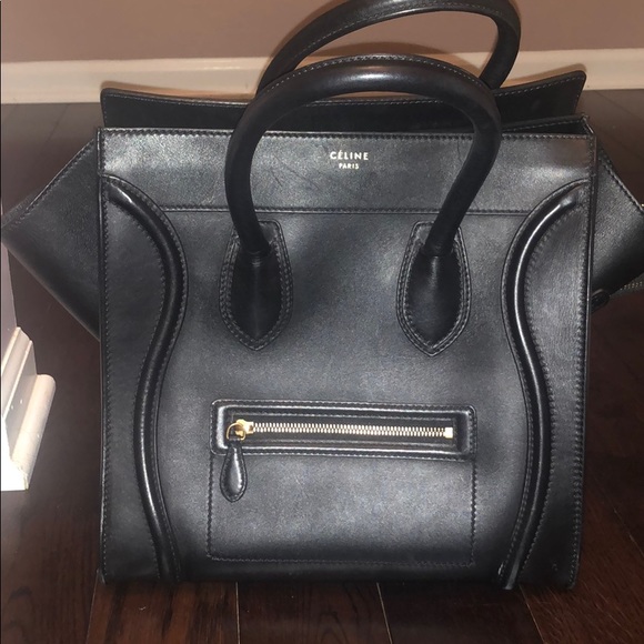 Celine Handbags - Celine Mini Luggage handbag. In Calfskin
